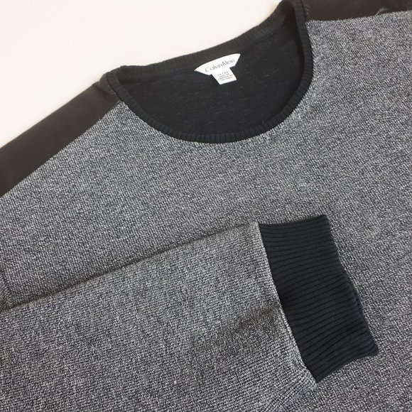 Calvin Klein Grey Black Sweater - Picture 3 of 15